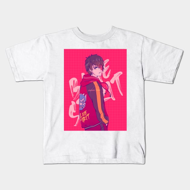 Zuko Aesthetic Kids T-Shirt by Bunnytone